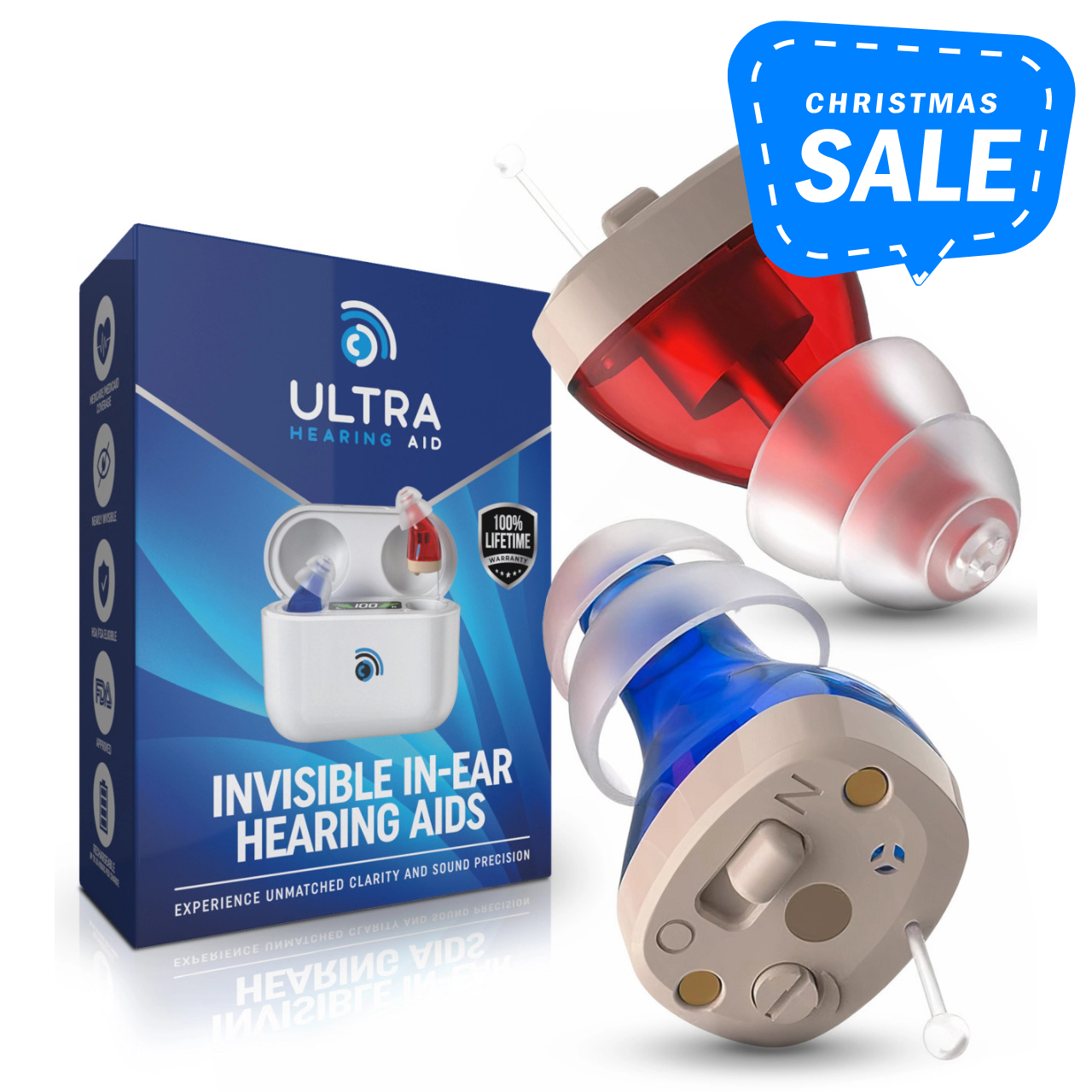 Ultra Hearing Aids - Invisible In Ear Hearing Aids