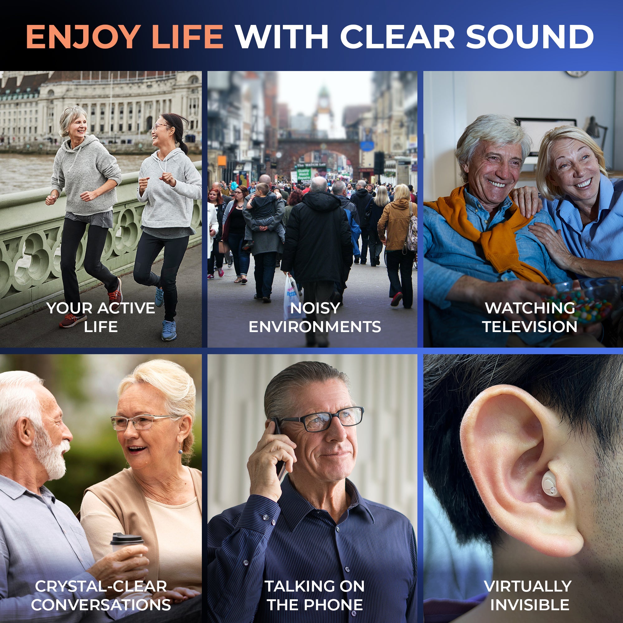 Ultra Hearing Aid Invisible 2